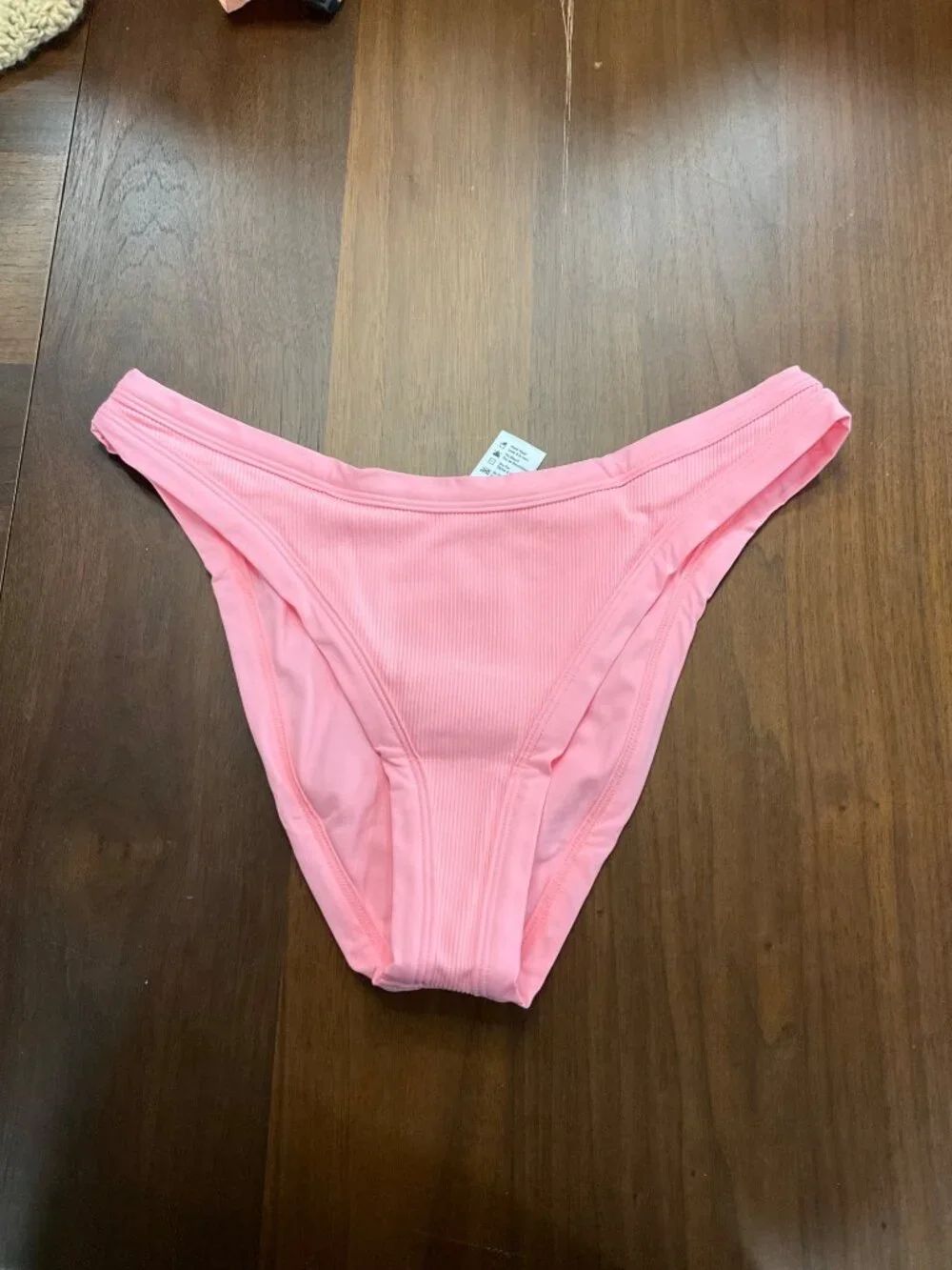 L*Space Foley Bitsy Bikini Bottom in Crystal Pink XLarge New Womens Swimsuit